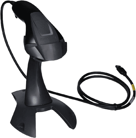 [SCAN1D] Barcode Scanner Honeywell 1400GSR (mit Ständer)